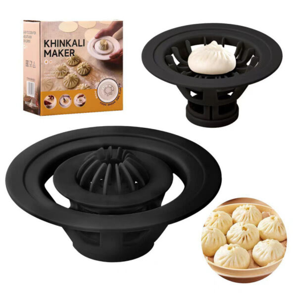 Popular Small Tools Jinkali Steamed Bun Mold, Dumpling Mold, Shaomai Tool, Steamed Bun Maker, Kitchen Gadgets - Image 2