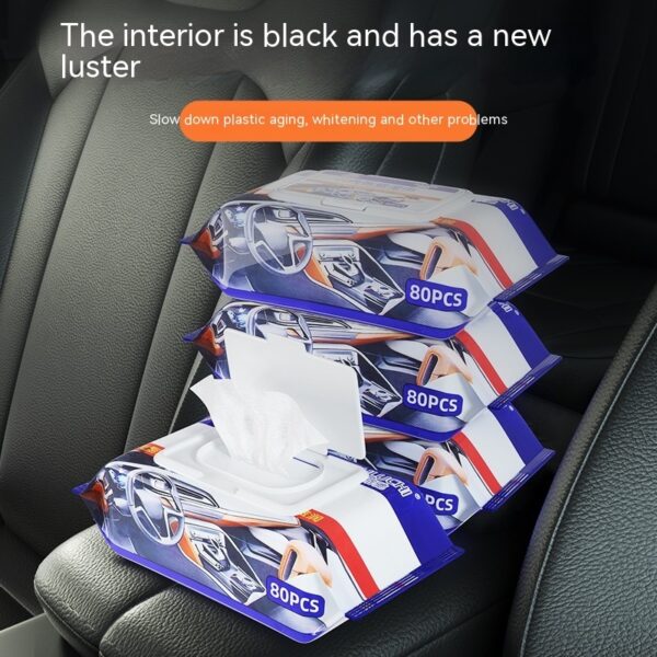 Car Interior Wax Wipes Cleaning Supplies - Image 9