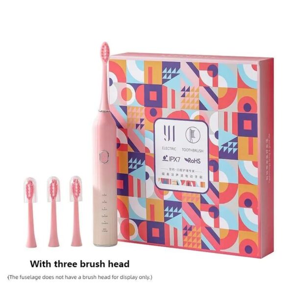 2024 New Electric Toothbrush IPX7 Waterproof Smart  Brush Ultrasonic Whitening Teeth Tooth Brush For Toothbrushes 120-day - Image 9