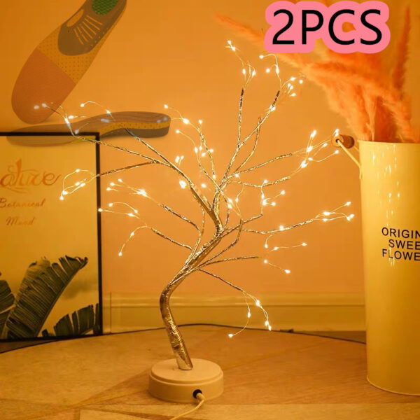 Led Copper Wire Light Bedroom Light - Image 9