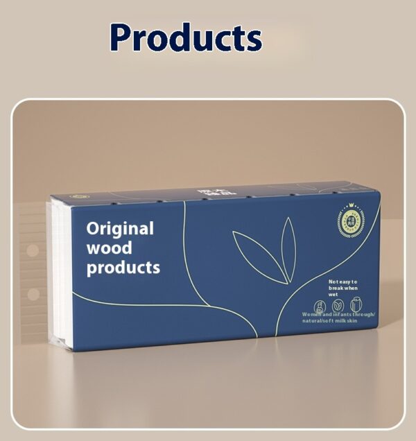 14 Rolls Coreless Roll Paper Native Wood Pulp Solid Toilet Paper Household Affordable Dormitory Toilet Web Bung Fodder - Image 10