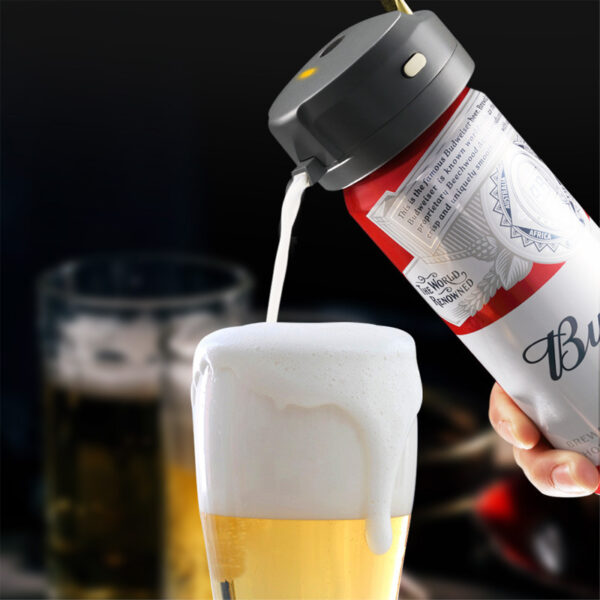 Portable Electric Beer Dispensers 40000 Times Ultrasonic Vibration Special Purpose For Bottled & Canned Beer Foam Machine - Image 7