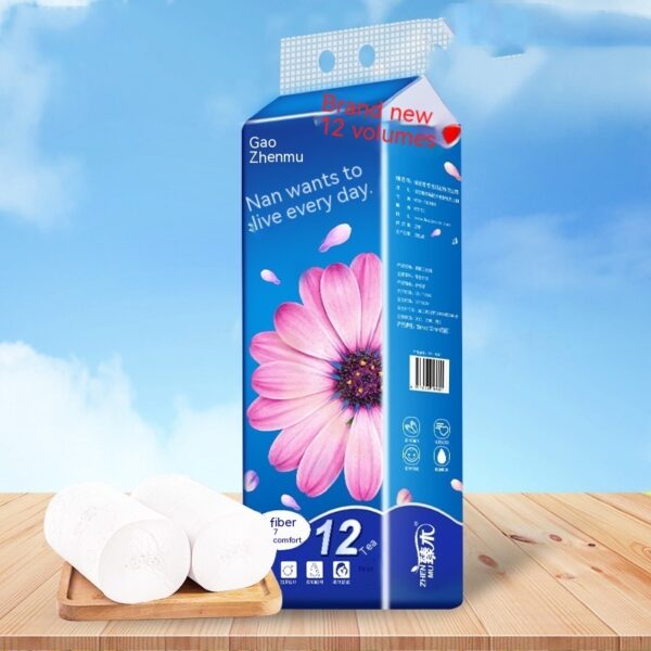 12 Rolls Of Native Wood Pulp Toilet Paper - Image 6