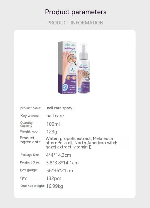 Deodorant Deodorant Deodorant Gray Nail Spray - Image 6