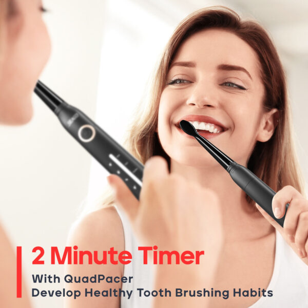 SEAGO Manufacturer SG958 Teeth Whitening Oral Care 5 Cleaning Modes Rechargeable Power  Electric Toothbrushes For Gifts - Image 5