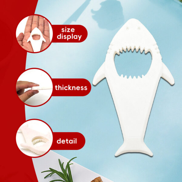 Cartoon Shark Bottle Opener Beer Screwdriver - Image 2