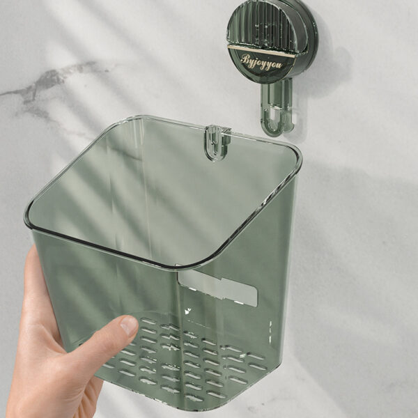 Scallion Ginger Garlic Storage Suction Cup Storage Rack - Image 2