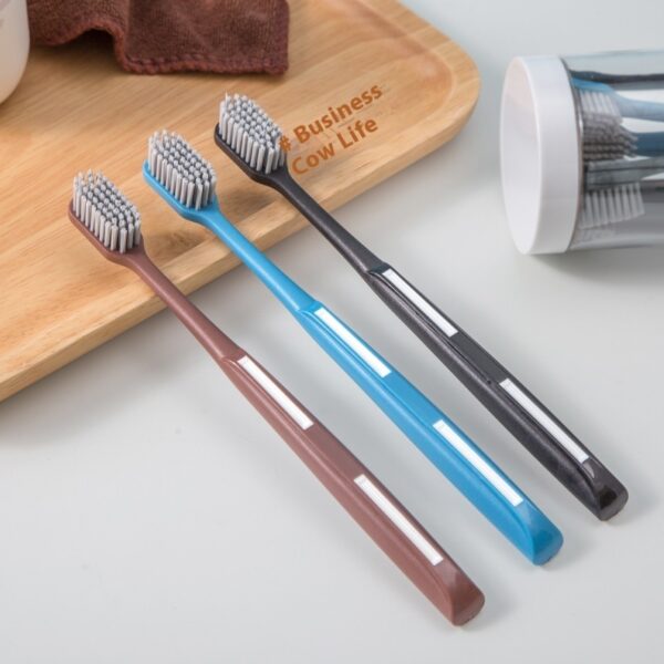 Household Portable 9 Hard Bristled Toothbrushes - Image 4