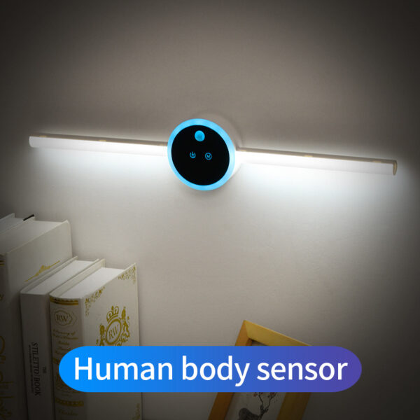 Smart Cabinet Light Clock Timing Sensor Light Removable LED Wardrobe Light Human Body Sensor Light - Image 2