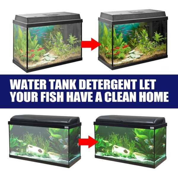 Igbondigal Lichen Fish Tank Cleaning Supplies Algaecide To Remove Moss And Green Water Algae - Image 2