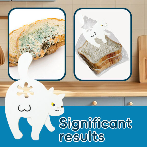 Cat Butt Clip Personalized Creative Toast Bag Food Sealing Clip - Image 4