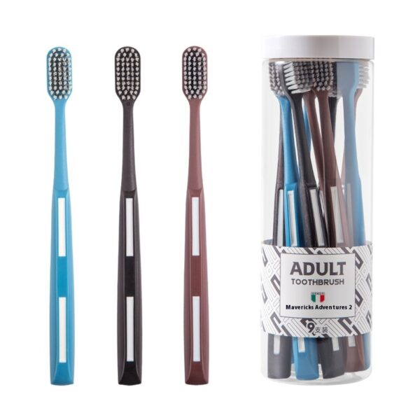Household Portable 9 Hard Bristled Toothbrushes - Image 6