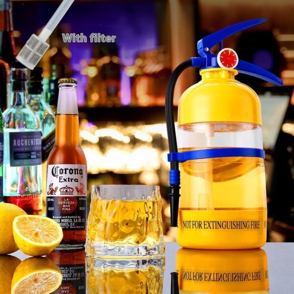 Beer Machine Wine Set Hand Pressure Fire Extinguisher Wine Cannon - Image 9