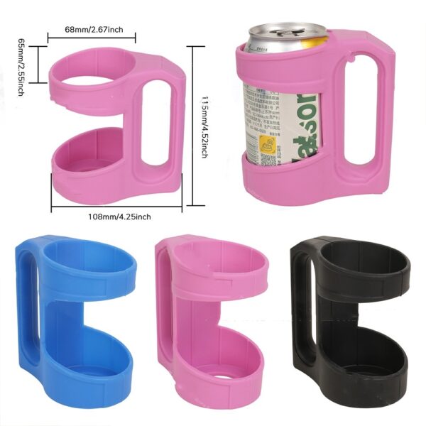 Cans Ultra-thin Can Holder Silicone Cup Holder With Handle - Image 5