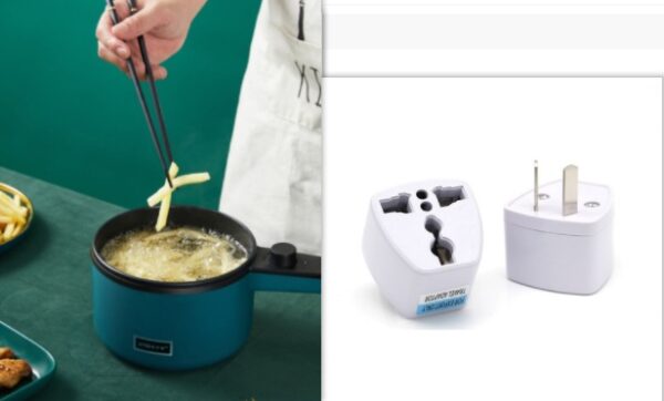 Mini Kitchen Electric Pot Multifunctional Home Electric Cooking Pot Intelligent Noodle Cooking Pot - Image 8