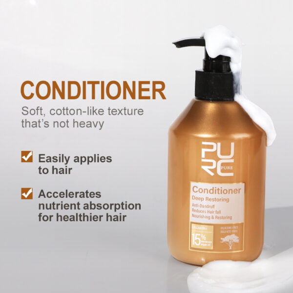 Moisturizing Soft Repair Shampoo Conditioner Suit - Image 2