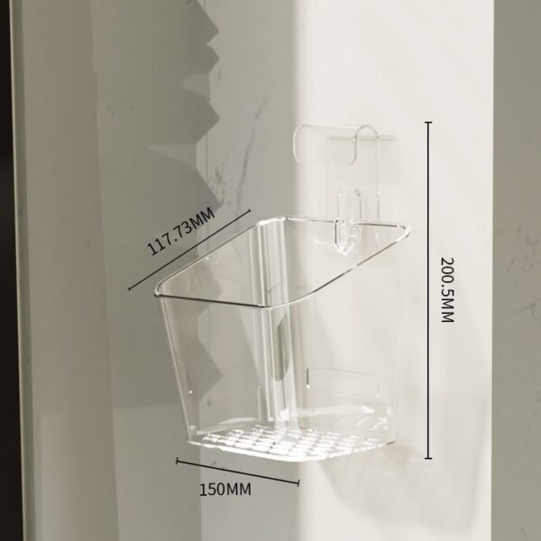 Scallion Ginger Garlic Storage Suction Cup Storage Rack - Image 5