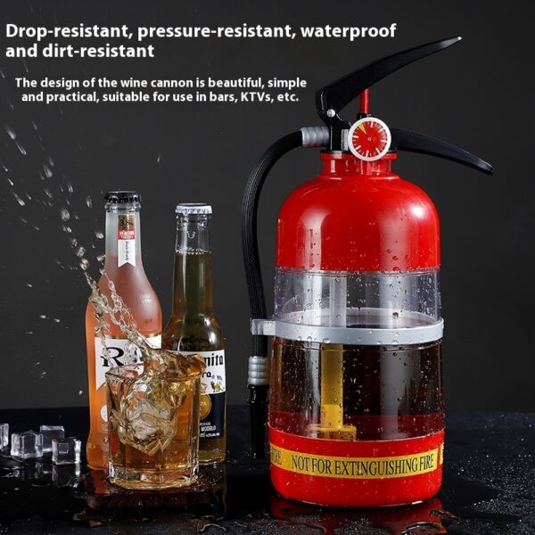 Beer Machine Wine Set Hand Pressure Fire Extinguisher Wine Cannon - Image 6